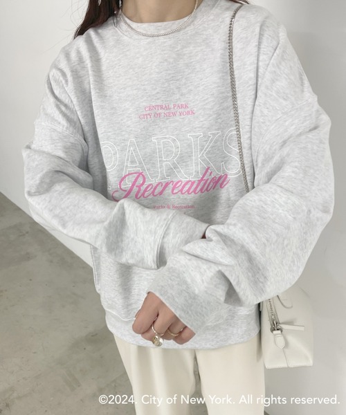 Omekashi（オメカシ）の「【GOOD ROCK SPEED別注】PARKS ワイドスウェット（スウェット・レディース・ネイビー/ライトグレー・FREE）」の7枚目の写真