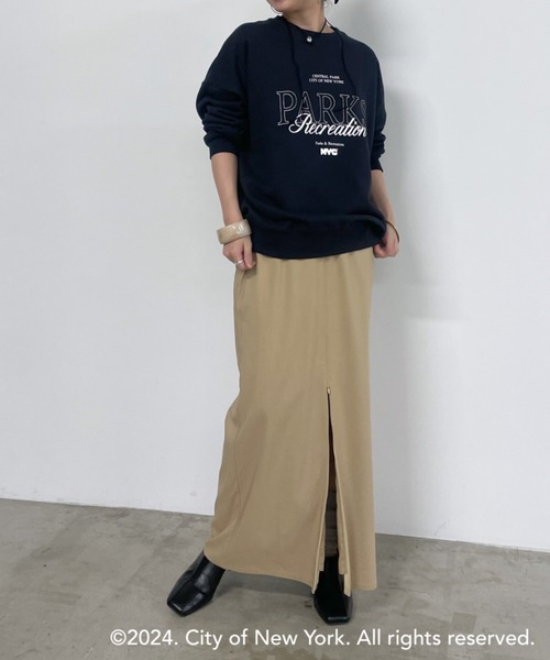 Omekashi（オメカシ）の「【GOOD ROCK SPEED別注】PARKS ワイドスウェット（スウェット・レディース・ネイビー/ライトグレー・FREE）」の17枚目の写真