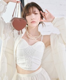 LILY BROWN | コルセットキャミビスチェ(キャミソール)