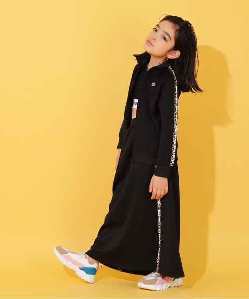 親子お揃い ロゴテープロングスカート 9148K （トップス別売り