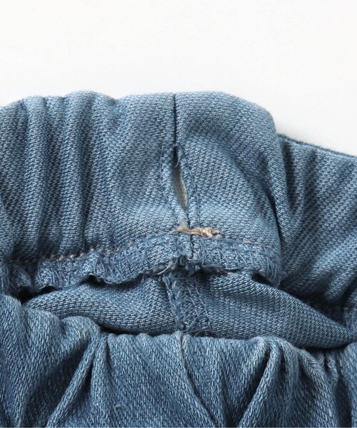 apres les cours（アプレレクール）の「【WEB限定】サイドリボン/7days Style pants（その他パンツ・キッズ・インディゴブルー/ブラック・140/130/120/110/100/90/80）」の4枚目の写真