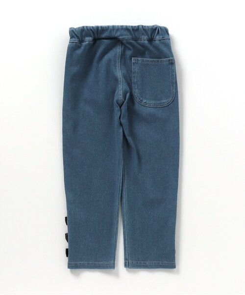 apres les cours（アプレレクール）の「【WEB限定】サイドリボン/7days Style pants（その他パンツ・キッズ・インディゴブルー/ブラック・140/130/120/110/100/90/80）」の8枚目の写真