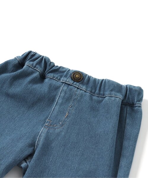 apres les cours（アプレレクール）の「【WEB限定】サイドリボン/7days Style pants（その他パンツ・キッズ・インディゴブルー/ブラック・140/130/120/110/100/90/80）」の10枚目の写真