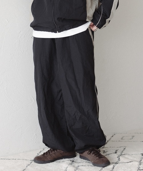 セール】配色パイピングナイロンパンツ（その他パンツ）｜epnok