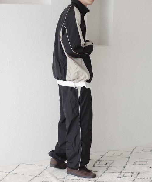 セール】配色パイピングナイロンパンツ（その他パンツ）｜epnok