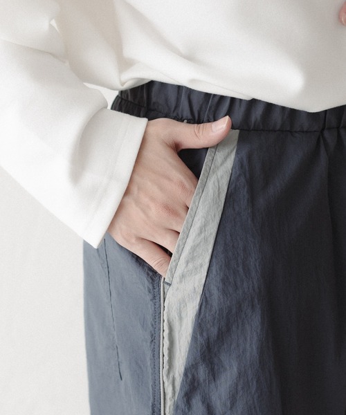 セール】配色パイピングナイロンパンツ（その他パンツ）｜epnok