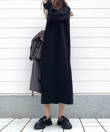 Q | キャンディースリーブポンチワンピース(ワンピース)