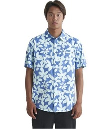 APERO ORGANIC CLASSI/クイックシルバー半袖総柄シャツ