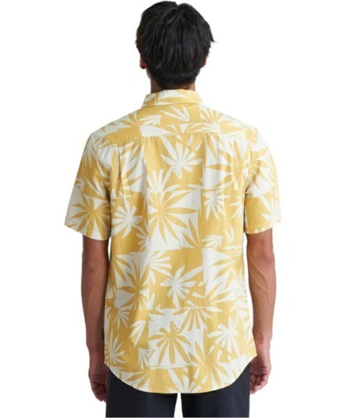 Quiksilver（クイックシルバー）の「APERO ORGANIC CLASSI/クイックシルバー半袖総柄シャツ（シャツ/ブラウス・メンズ・オレンジ/ブラウン/ブルー/ブルー系その他/ブルー系その他2/イエロー・MEDIUM/X-LARGE/LARGE/SMALL）」の16枚目の写真