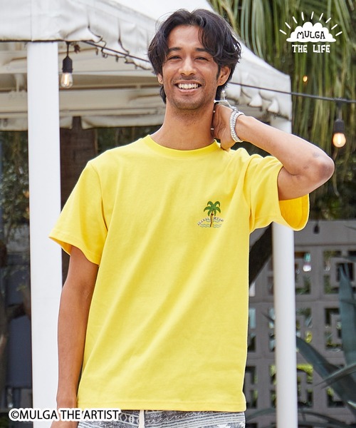 MULGA（モルガ）の「MULGA THE LIFE アニマルTシャツ（Tシャツ/カットソー・レディース・ベージュ/カーキ/イエロー/チャコール/ホワイト/ブラック/ライトベージュ/フレッシュイエロー・FREE）」の18枚目の写真