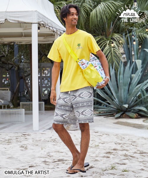 MULGA（モルガ）の「MULGA THE LIFE アニマルTシャツ（Tシャツ/カットソー・レディース・ベージュ/カーキ/イエロー/チャコール/ホワイト/ブラック/ライトベージュ/フレッシュイエロー・FREE）」の19枚目の写真