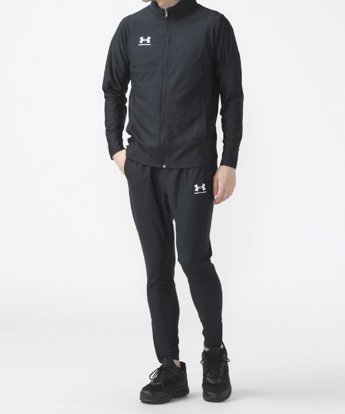 UNDER ARMOUR（アンダーアーマー）の「アンダーアーマー  UAコーチ トラックスーツ（ジャージ・メンズ・ネイビー/ダークグレー/ブラック・S/M/L/LL/3L）」の2枚目の写真