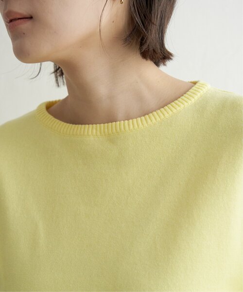 LBC(エルビーシー)の「ドロップショルダーニット(ニット/セーター・レディース・ブルー/ホワイト/イエロー/ベージュ・M)」の17枚目の写真