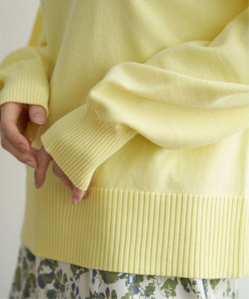 LBC(エルビーシー)の「ドロップショルダーニット(ニット/セーター・レディース・ブルー/ホワイト/イエロー/ベージュ・M)」の19枚目の写真