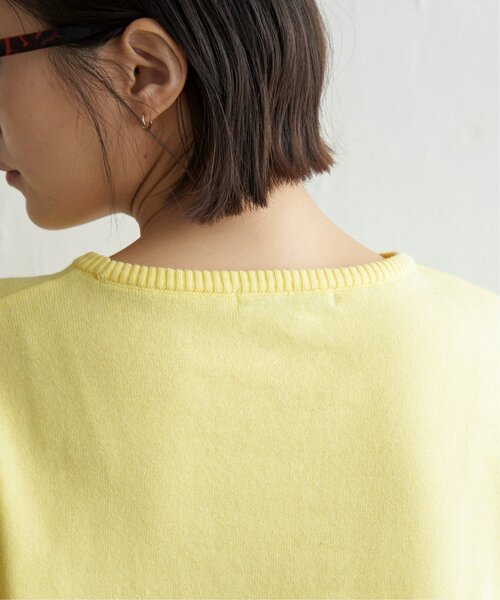 LBC(エルビーシー)の「ドロップショルダーニット(ニット/セーター・レディース・ブルー/ホワイト/イエロー/ベージュ・M)」の20枚目の写真