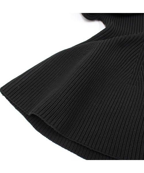 MODE ROBE（モードローブ）の「ペプラムニットブルゾン（ブルゾン・レディース・アイボリー/ブラック・FREE）」の17枚目の写真