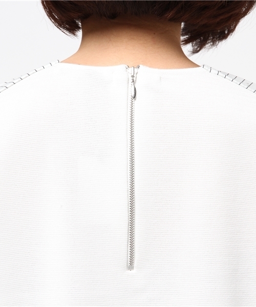 robbem（ロベム）の「【robbem】ストライプMixプルオーバー（Tシャツ/カットソー・レディース・オフホワイト・FREE）」の9枚目の写真