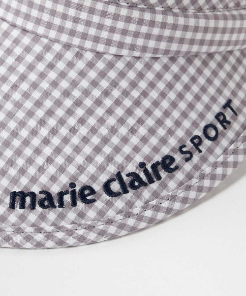 marie claire(マリ・クレール)の「【marie claire/マリ.クレール】レディースサンバイザー ゴルフ(サンバイザー・レディース・ブラック/ネイビー/グレー・FREE)」の13枚目の写真