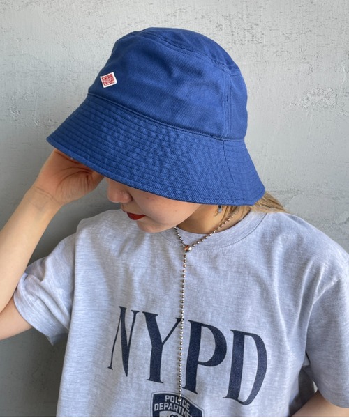 DANTON（ダントン）の「【WEB限定】[DANTON/ダントン] コットンツイルバケットハット（ハット・レディース・ブルー/カーキ/ブラック・F）」の21枚目の写真
