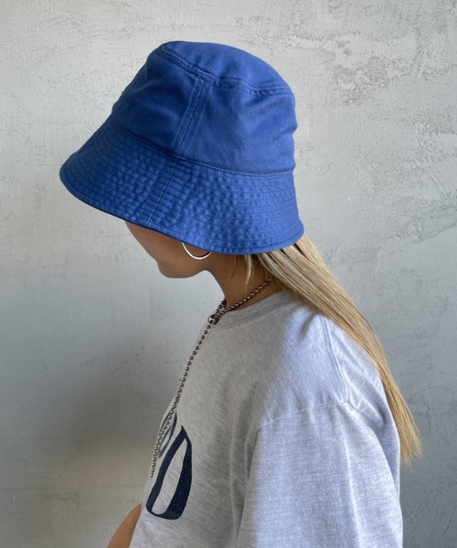 DANTON（ダントン）の「【WEB限定】[DANTON/ダントン] コットンツイルバケットハット（ハット・レディース・ブルー/カーキ/ブラック・F）」の20枚目の写真