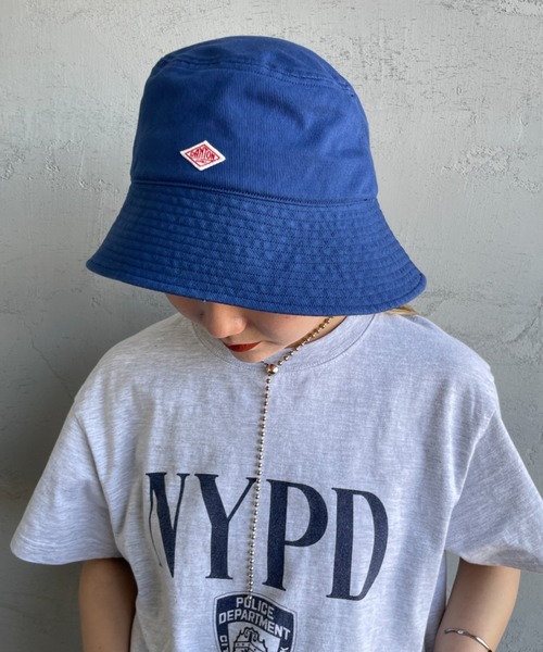 DANTON（ダントン）の「【WEB限定】[DANTON/ダントン] コットンツイルバケットハット（ハット・レディース・ブルー/カーキ/ブラック・F）」の22枚目の写真