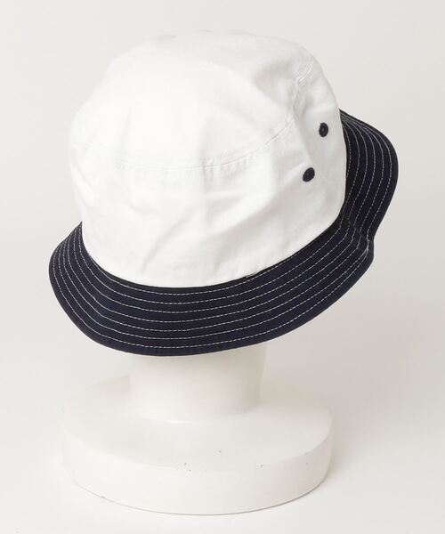 Dickies（ディッキーズ）の「Dickies　EX BIO WASH BUCKET HAT（ハット・レディース・ホワイト/グリーン/ブラック/ブルー・FREE）」の5枚目の写真