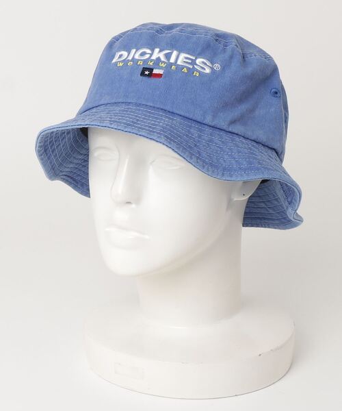 Dickies(ディッキーズ)の「Dickies EX BIO WASH BUCKET HAT(ハット・レディース・ホワイト/グリーン/ブラック/ブルー・FREE)」の7枚目の写真