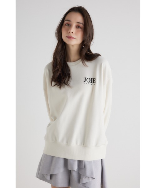 rienda(リエンダ)の「メッセージロゴスウェットトップス 春服(スウェット・レディース・ブラック/ライトピンク/チャコールグレー/ホワイト・FREE)」の10枚目の写真