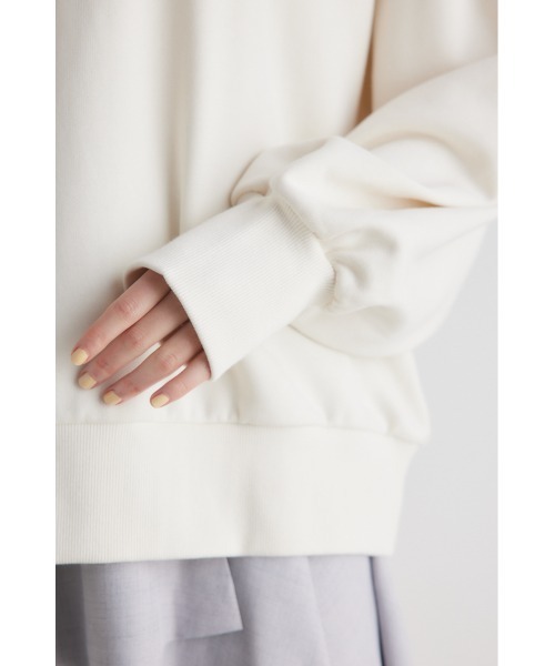 rienda(リエンダ)の「メッセージロゴスウェットトップス 春服(スウェット・レディース・ブラック/ライトピンク/チャコールグレー/ホワイト・FREE)」の19枚目の写真