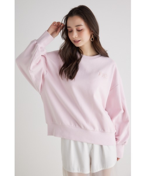 セール】メッセージロゴスウェットトップス 春服（スウェット