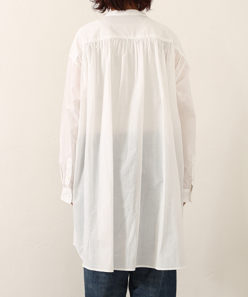 journal standard luxe キャンブリック スタンドシャツ JOURNAL STANDARD LUXE（ジャーナルスタンダード ラックス）の