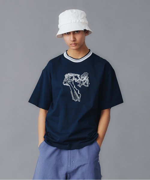 XLARGE(エクストララージ)の「THUG LIFE S/S TEE(Tシャツ/カットソー・メンズ・ブラック/グリーン/ネイビー・XL/L/M/S)」の10枚目の写真