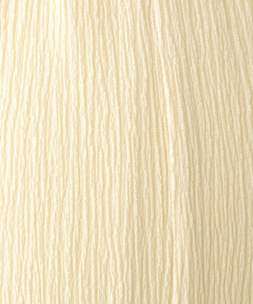 LEPSIM（レプシィム）の「【産前・産後対応】マタニティ／楊柳フレアパンツ　112871（マタニティウェア/グッズ・レディース・アイボリー/ブラック/ブラウン/イエロー・FREE）」の12枚目の写真