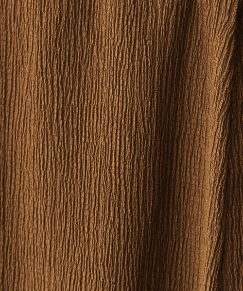 LEPSIM（レプシィム）の「【産前・産後対応】マタニティ／楊柳フレアパンツ　112871（マタニティウェア/グッズ・レディース・アイボリー/ブラック/ブラウン/イエロー・FREE）」の14枚目の写真