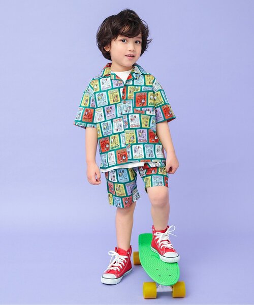 BREEZE(ブリーズ)の「【一部セットアップ可】シェフシャツ_一部WEB限定カラー・サイズ(シャツ/ブラウス・キッズ・ベージュ/ブラウン/キャメル/チャコール/インディゴブルー/エメラルド/その他10/ネイビー/オフホワイト/パープル・80/90/100/110/120/130/140/150)」の15枚目の写真