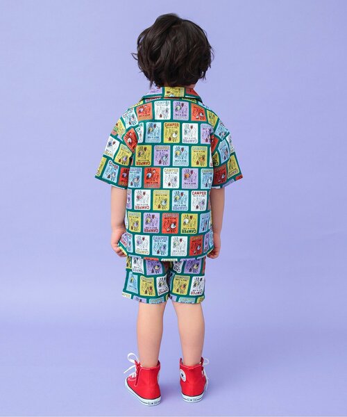 BREEZE(ブリーズ)の「【一部セットアップ可】シェフシャツ_一部WEB限定カラー・サイズ(シャツ/ブラウス・キッズ・ベージュ/ブラウン/キャメル/チャコール/インディゴブルー/エメラルド/その他10/ネイビー/オフホワイト/パープル・80/90/100/110/120/130/140/150)」の16枚目の写真