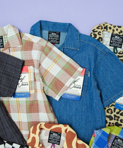 BREEZE(ブリーズ)の「【一部セットアップ可】シェフシャツ_一部WEB限定カラー・サイズ(シャツ/ブラウス・キッズ・ベージュ/ブラウン/キャメル/チャコール/インディゴブルー/エメラルド/その他10/ネイビー/オフホワイト/パープル・80/90/100/110/120/130/140/150)」の20枚目の写真