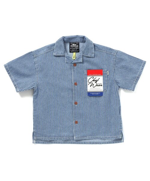 BREEZE(ブリーズ)の「【一部セットアップ可】シェフシャツ_一部WEB限定カラー・サイズ(シャツ/ブラウス・キッズ・ベージュ/ブラウン/キャメル/チャコール/インディゴブルー/エメラルド/その他10/ネイビー/オフホワイト/パープル・80/90/100/110/120/130/140/150)」の13枚目の写真