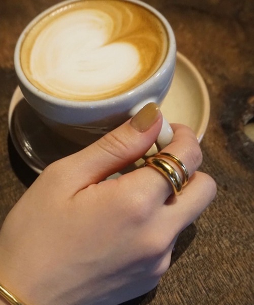 TEN.(テン)の「18KGP クロスリング(リング・レディース・ゴールド・#13/#9/#11/#15)」の12枚目の写真