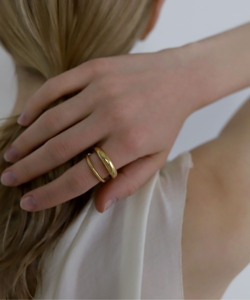 TEN.（テン）の「18KGP クロスリング（リング・レディース・ゴールド・#13/#9/#11/#15）」の14枚目の写真