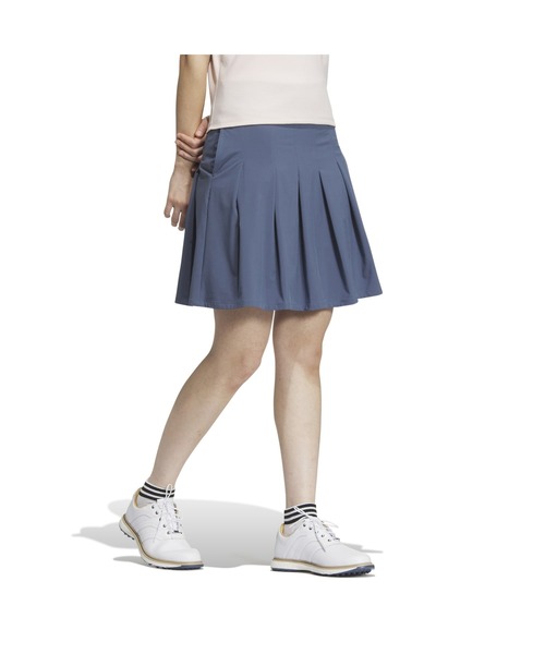 adidas（アディダス）の「アディダス adidas 4wayストレッチ プリーツロングスカート（スカート・レディース・ダークブルー・M/L）」の3枚目の写真