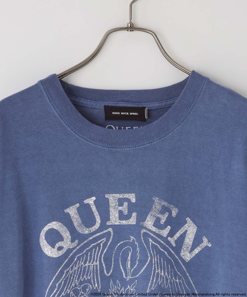 yuw（ユウ）の「ＱＵＥＥＮ　ＴＯＵＲ　Ｔｅｅ 113594（Tシャツ/カットソー・レディース・ブルー・FREE）」の11枚目の写真