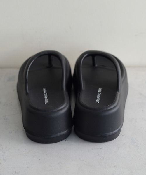 CIAOPANIC TYPY(チャオパニックティピー)の「■厚底トングサンダル(サンダル・レディース・イエロー/ピンク/オフホワイト/ブラック・SMALL/MEDIUM/LARGE)」の11枚目の写真