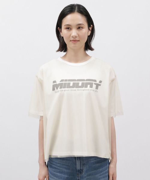 LAKOLE(ラコレ)の「チュールレイヤードTEE / 115391(Tシャツ/カットソー・レディース・ブラック/ライトブルー/オフホワイト・SMALL/MEDIUM)」の12枚目の写真