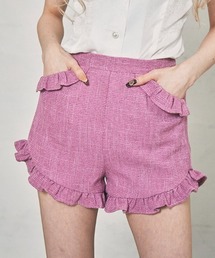 レースフリルカーゴデニム（その他パンツ）｜FickleBebe（フィクルベベ
