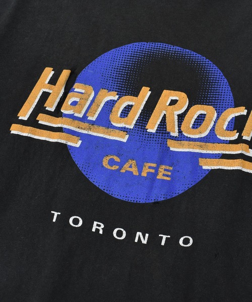 VINTAGE(ヴィンテージ)の「【ヴィンテージ古着】90's Hard Rock CAFE / ハードロックカフェ ロゴプリント Tシャツ(Tシャツ/カットソー・メンズ・ブラック・X-LARGE)」の7枚目の写真
