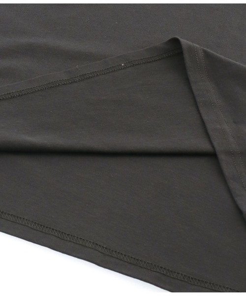 anap mimpi(アナップミンピ)の「ALOHA プリント×刺繍 コットン 半袖 ビッグ Tシャツ(Tシャツ/カットソー・レディース・ホワイト/ダークグレー/ラベンダー・FREE)」の13枚目の写真