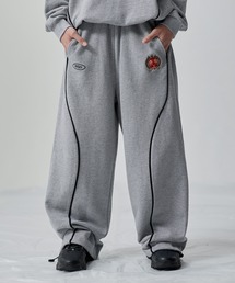 MSG（エムエスジー）の「【SET-UP着用可能】ドローコードパイピングオーバーサイズ ヘビーウエイト スウェットパンツ（スウェットパンツ）」