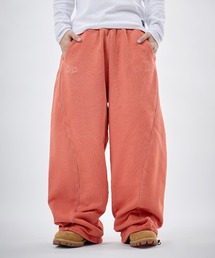 MSG（エムエスジー）の「【SET-UP着用可能】ドローコードパイピングオーバーサイズ ヘビーウエイト スウェットパンツ（スウェットパンツ）」