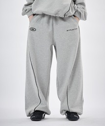 MSG（エムエスジー）の「【SET-UP着用可能】ドローコードパイピングオーバーサイズ ヘビーウエイト スウェットパンツ（スウェットパンツ）」